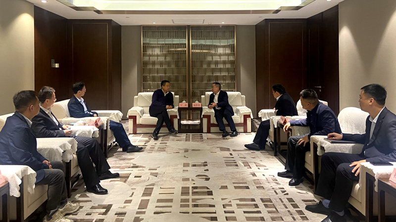 公司黨委書記、董事長(zhǎng)錢申春拜訪蕪湖市委副書記、市長(zhǎng)寧波2