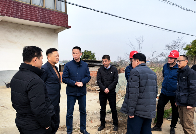 無為市副市長凌世宏到銅商高速01標項目調(diào)研指導(dǎo)工作1